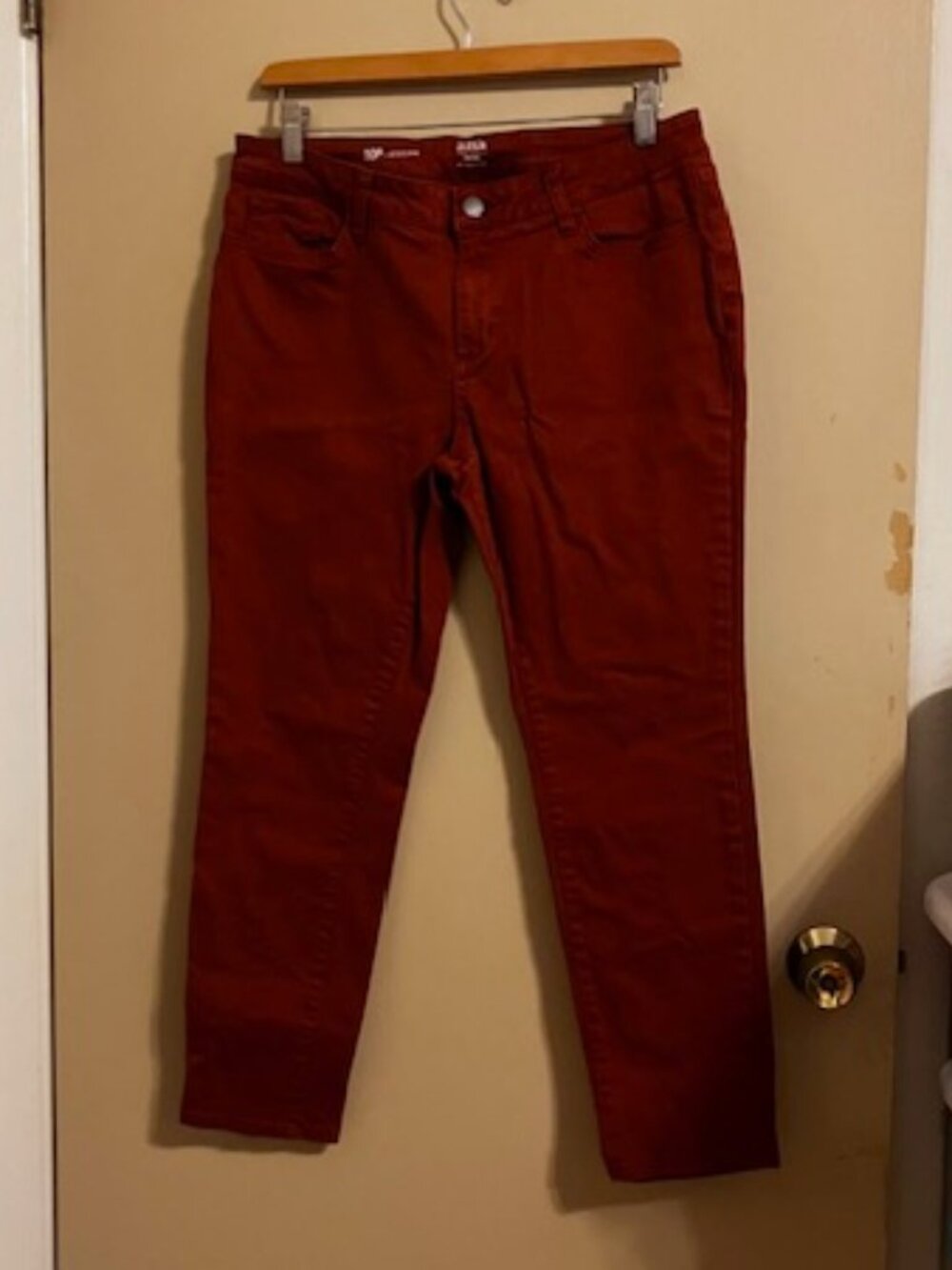 Ana Rust Orange Jeggings 10P